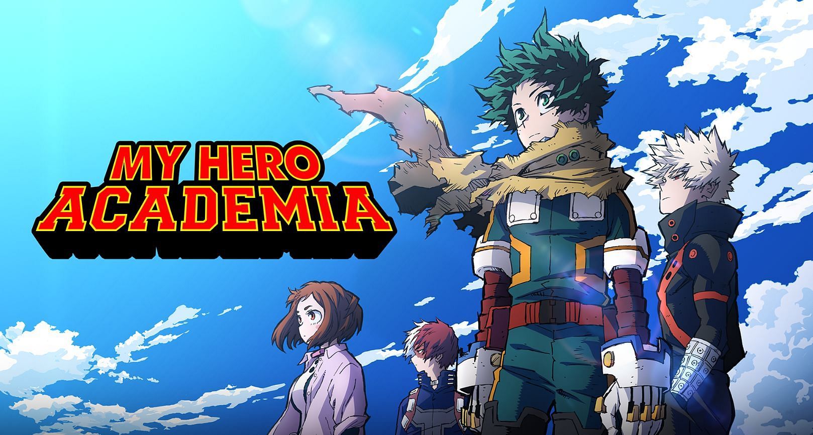 A key visual for the seventh and latest of the My Hero Academia anime seasons (Image via BONES)