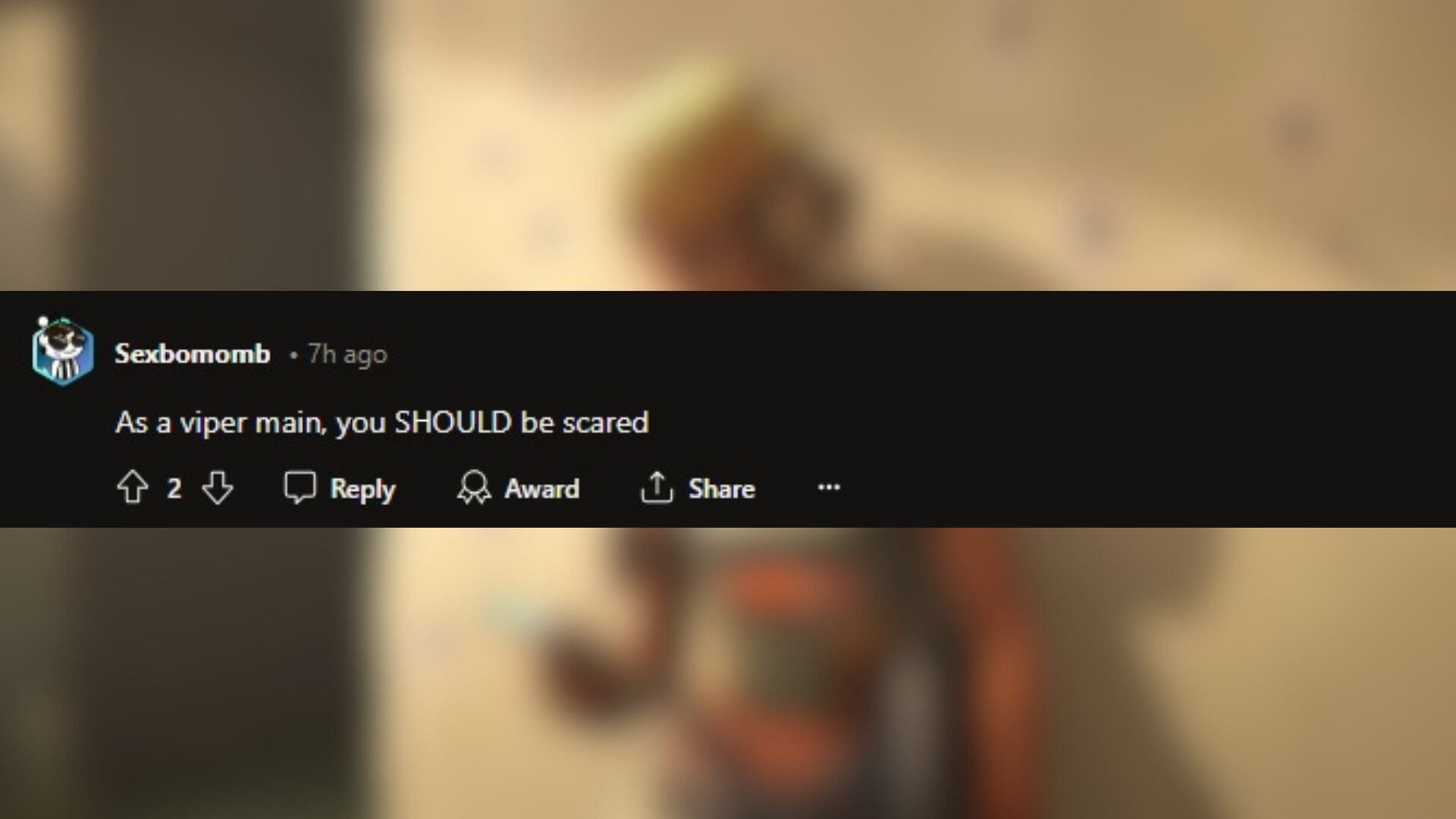 Viper main warns Raze mains (Image via Reddit/Sexbomomb)