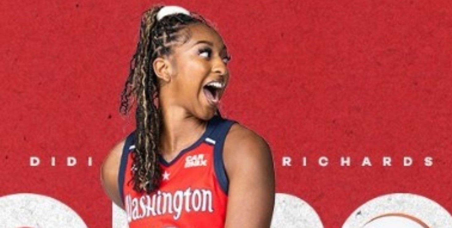 What happened to DiDi Richards? Closer look at Mystics guard as she leaves mid-game&nbsp;(May&nbsp;21)