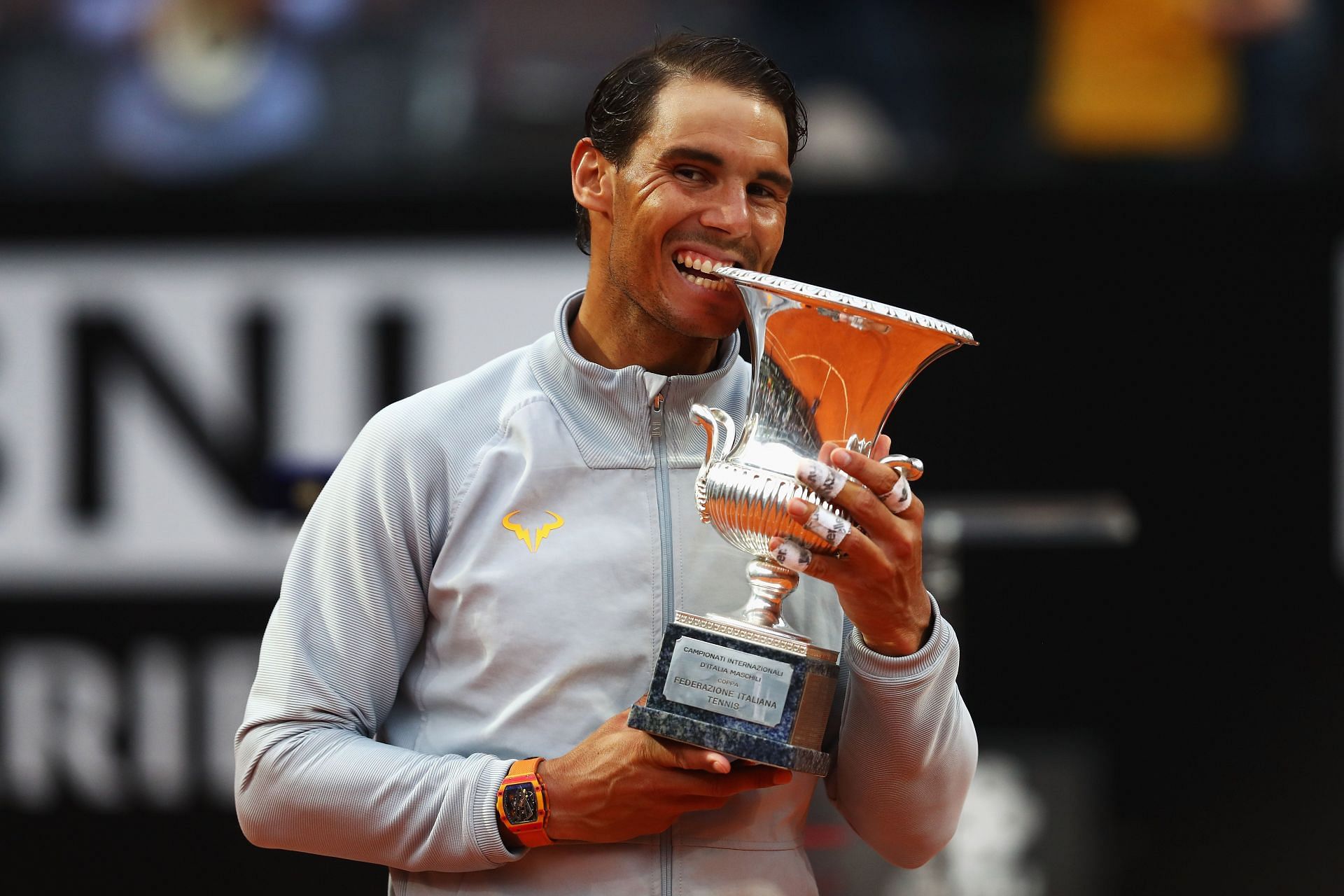 Rafael Nadal won the 2018 Italian Open
