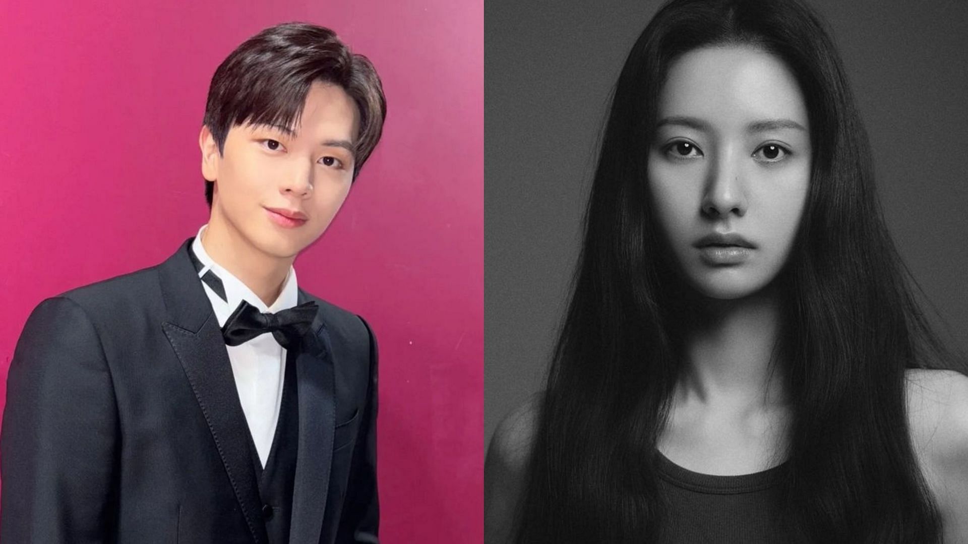 Yook Sung-jae and Bona are reportedly in talks to star in the upcoming historical and fantasy drama Gwigoong (Image via @yook_can_do_it and @bn_95819/Instagram)