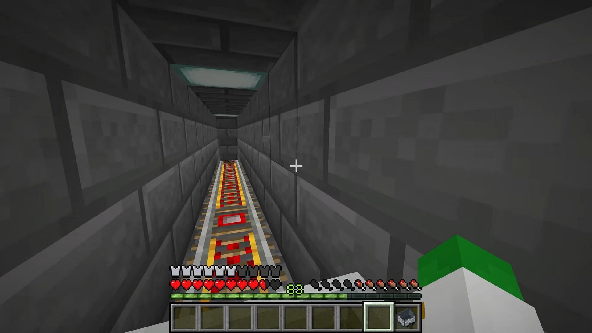 An effective transport system is a must for an ultimate base (Image via Eyecraftmc/YouTube)