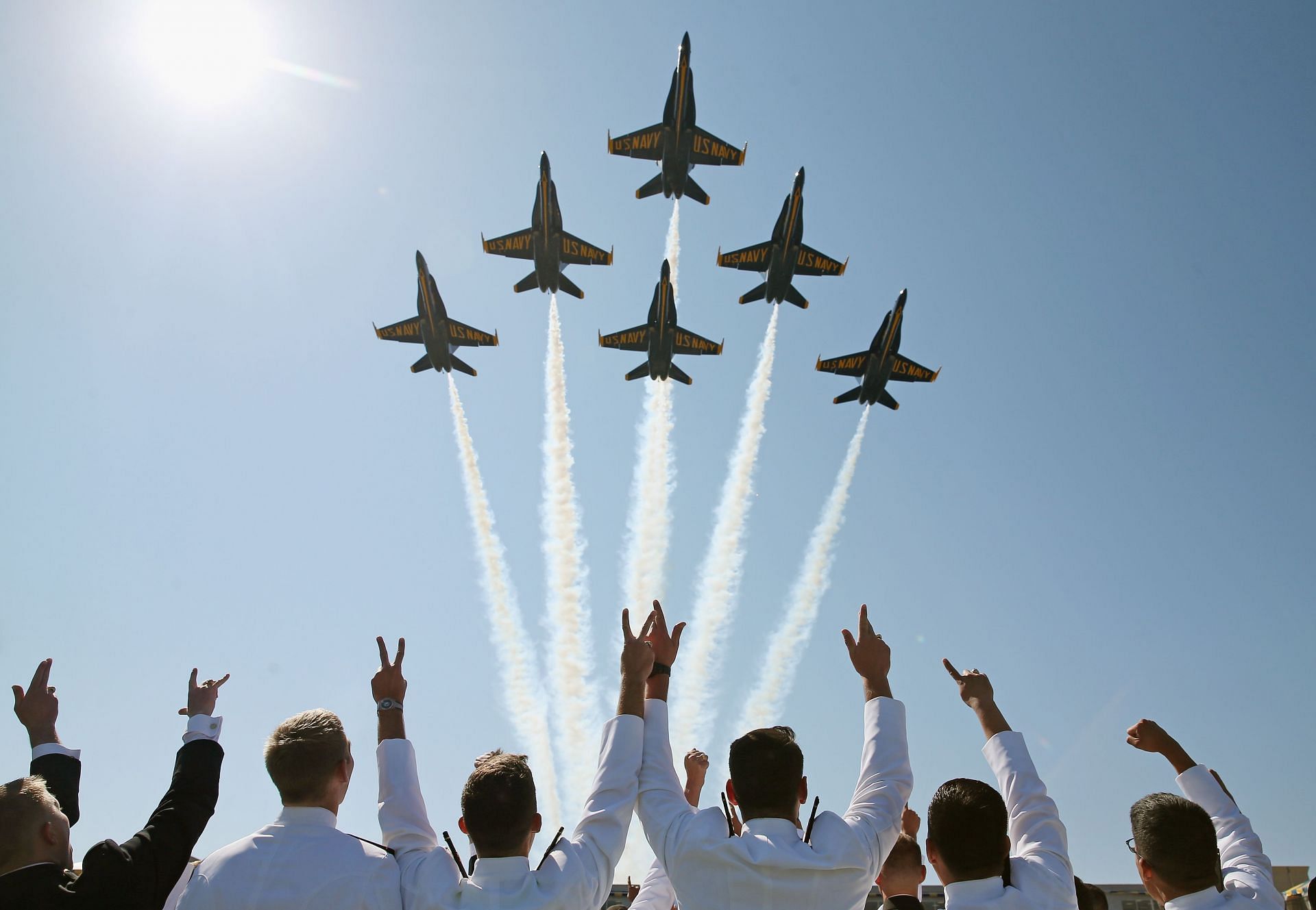 US Naval Academy Holds Commencement Ceremony In Annapolis(Image via Getty)