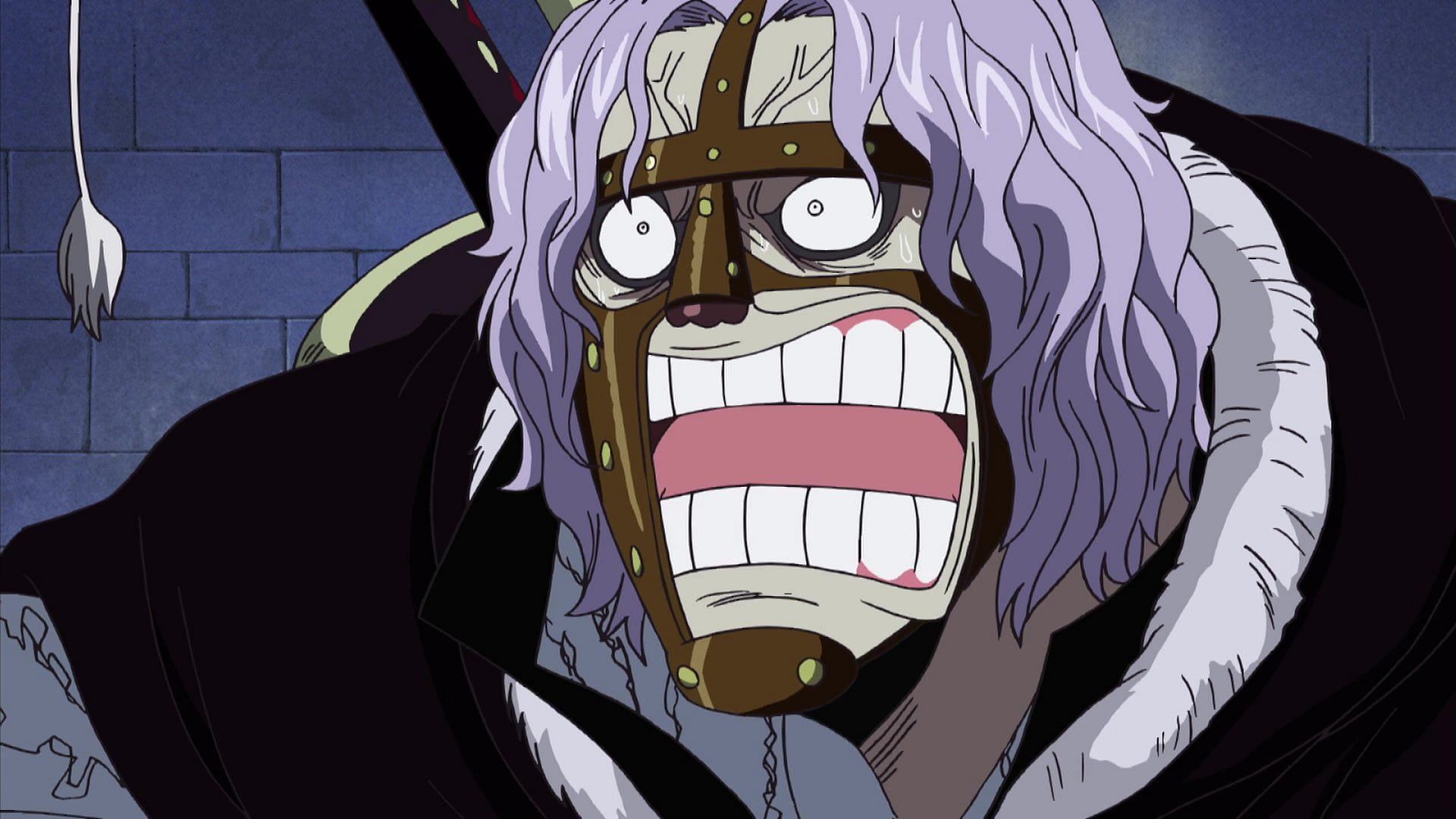 Spandam as seen in the anime series (Image via Toei Animation)