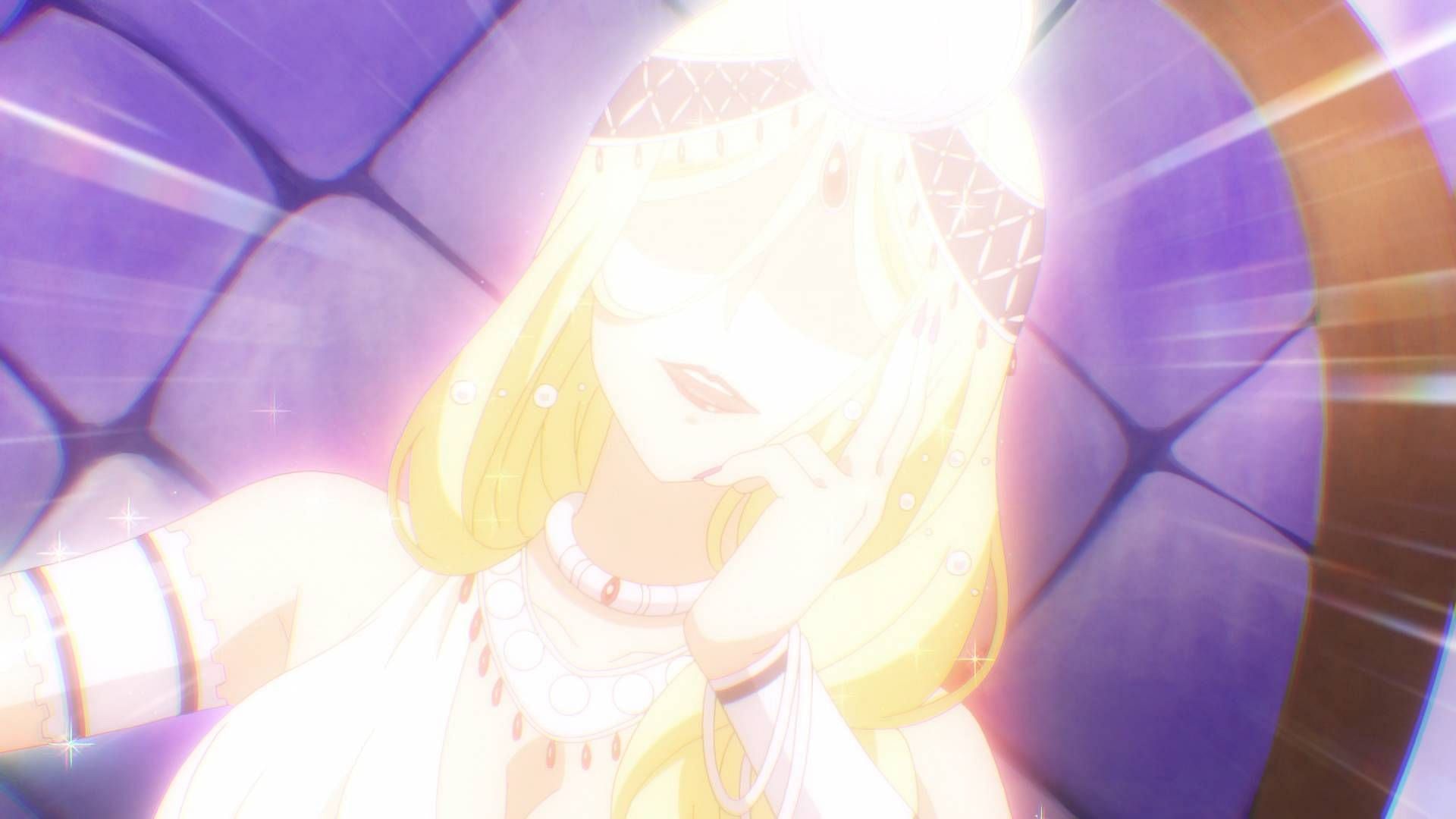 The Goddess in this episode (Image via J.C. Staff)