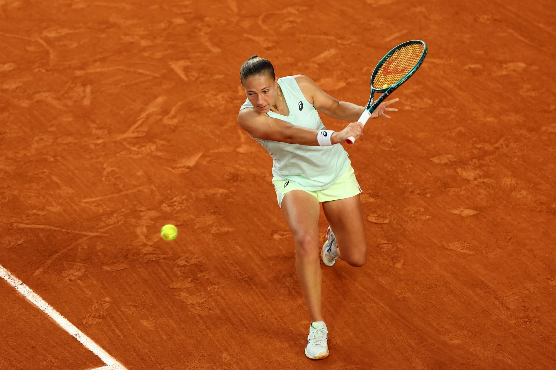 Diane Parry at the 2024 French Open. (Photo: Getty)