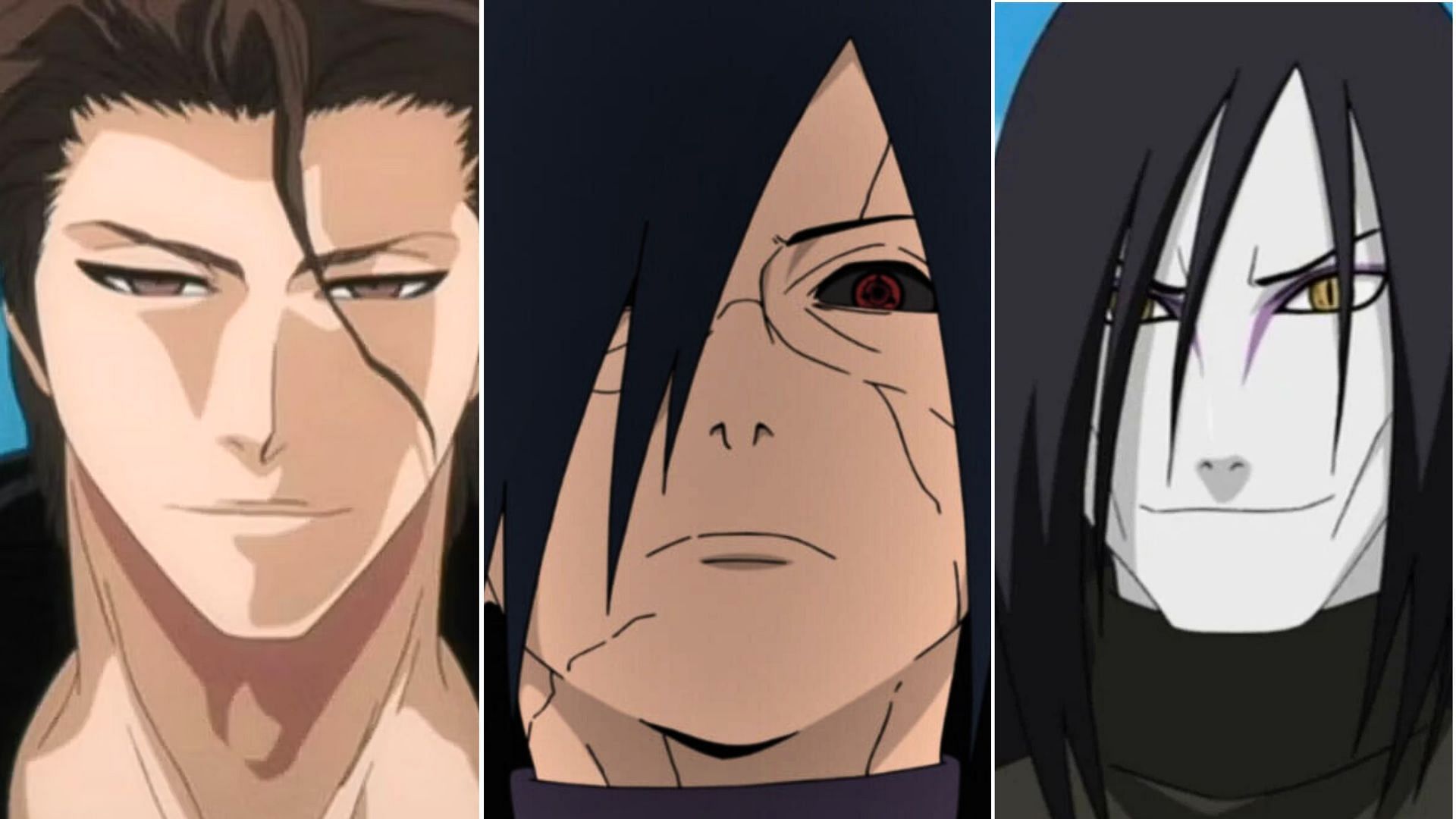 Sosuke Aizen, Madara Uchiha, Orochimaru 