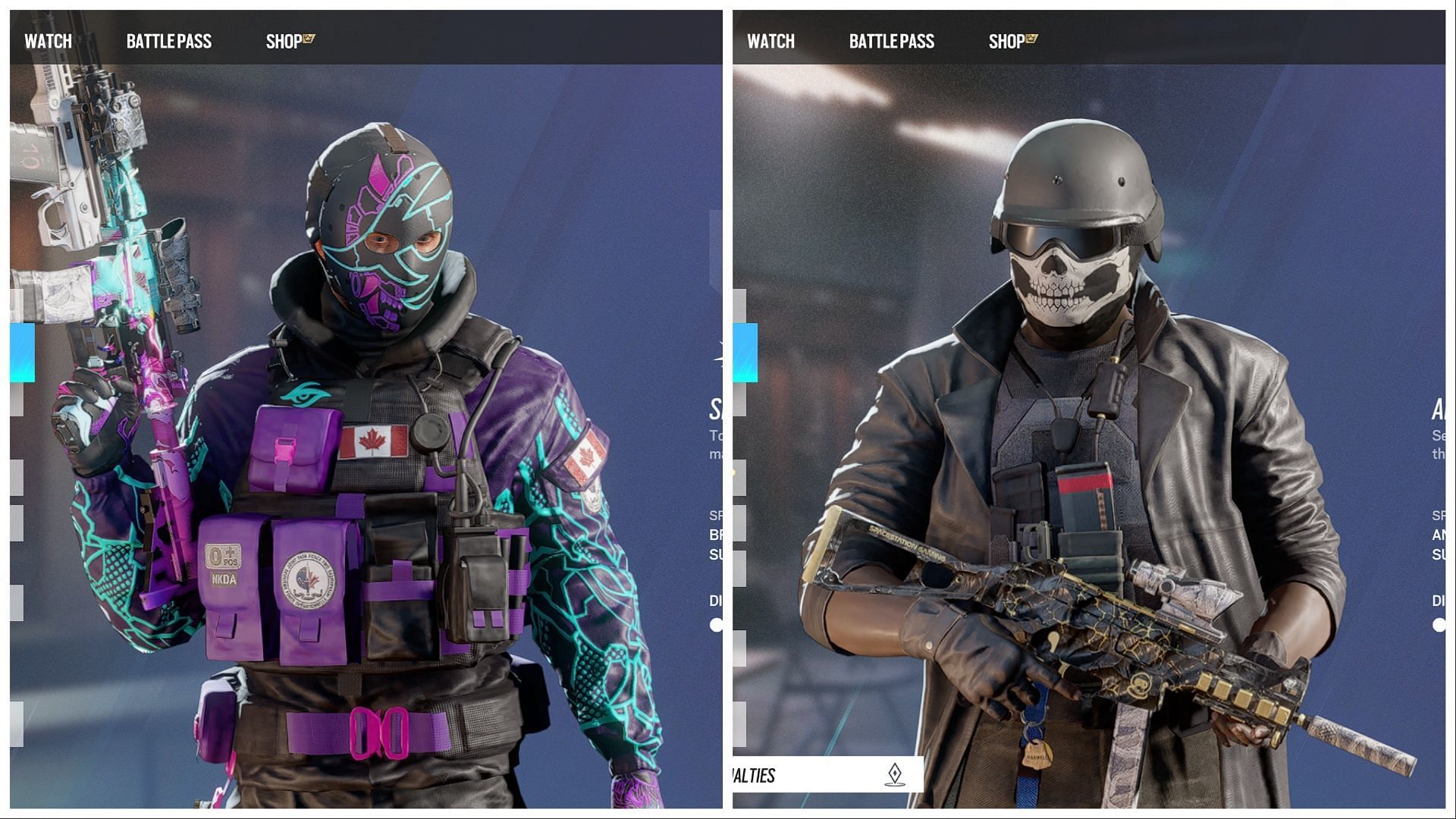 Buck and Castle are the top Attacker and Defender picks for Consulate (Image via Ubisoft)