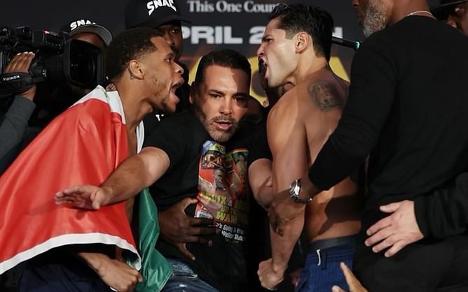 Devin Haney takes jibe at Gervonta Davis for supporting Ryan Garcia amid doping controversy