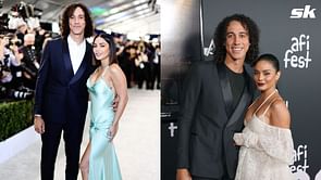 WATCH: Vanessa Hudgens in attendance for Phillies vs. Angels game to back husband Cole Tucker