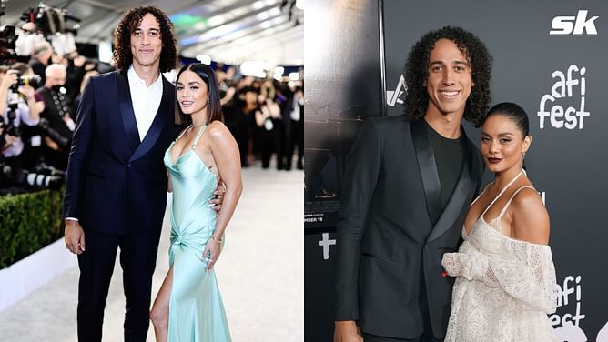 WATCH: Vanessa Hudgens in attendance for Phillies vs. Angels game to back husband Cole Tucker