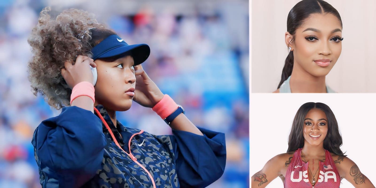 WATCH: Naomi Osaka Joins Sha'Carri Richardson & Angel Reese In Behind ...