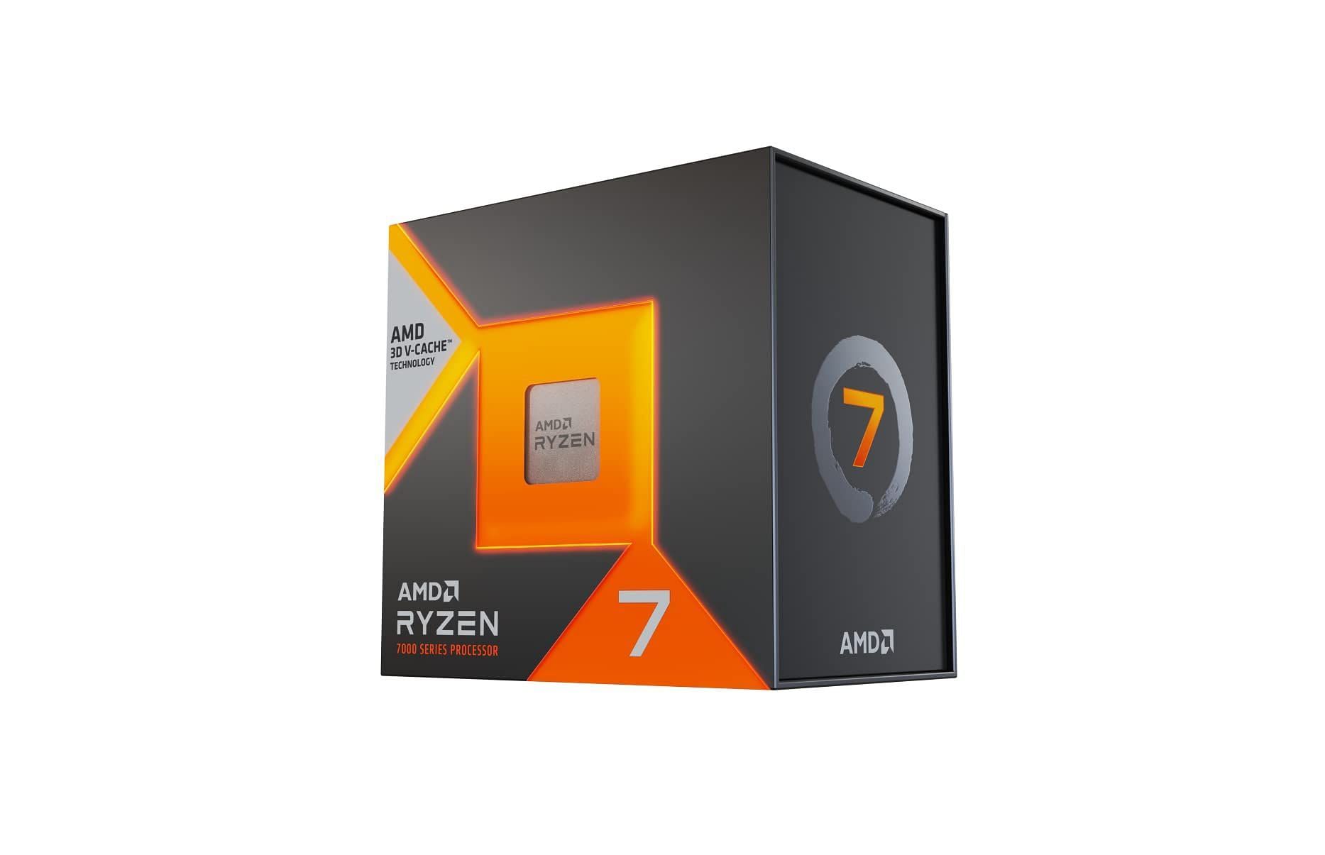 The AMD Ryzen 7 7800X3D is the best gaming CPU overall (Image via Amazon)