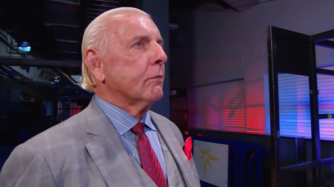 Ric Flair signed with AEW last year