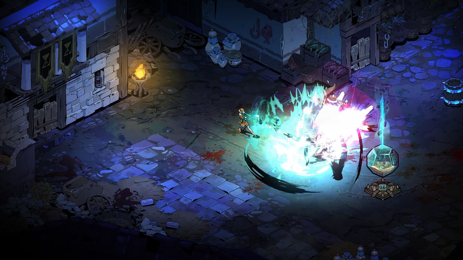 Arctic Ring inflicts Freeze on enemies hit during spell casts (Image via Supergiant Games)