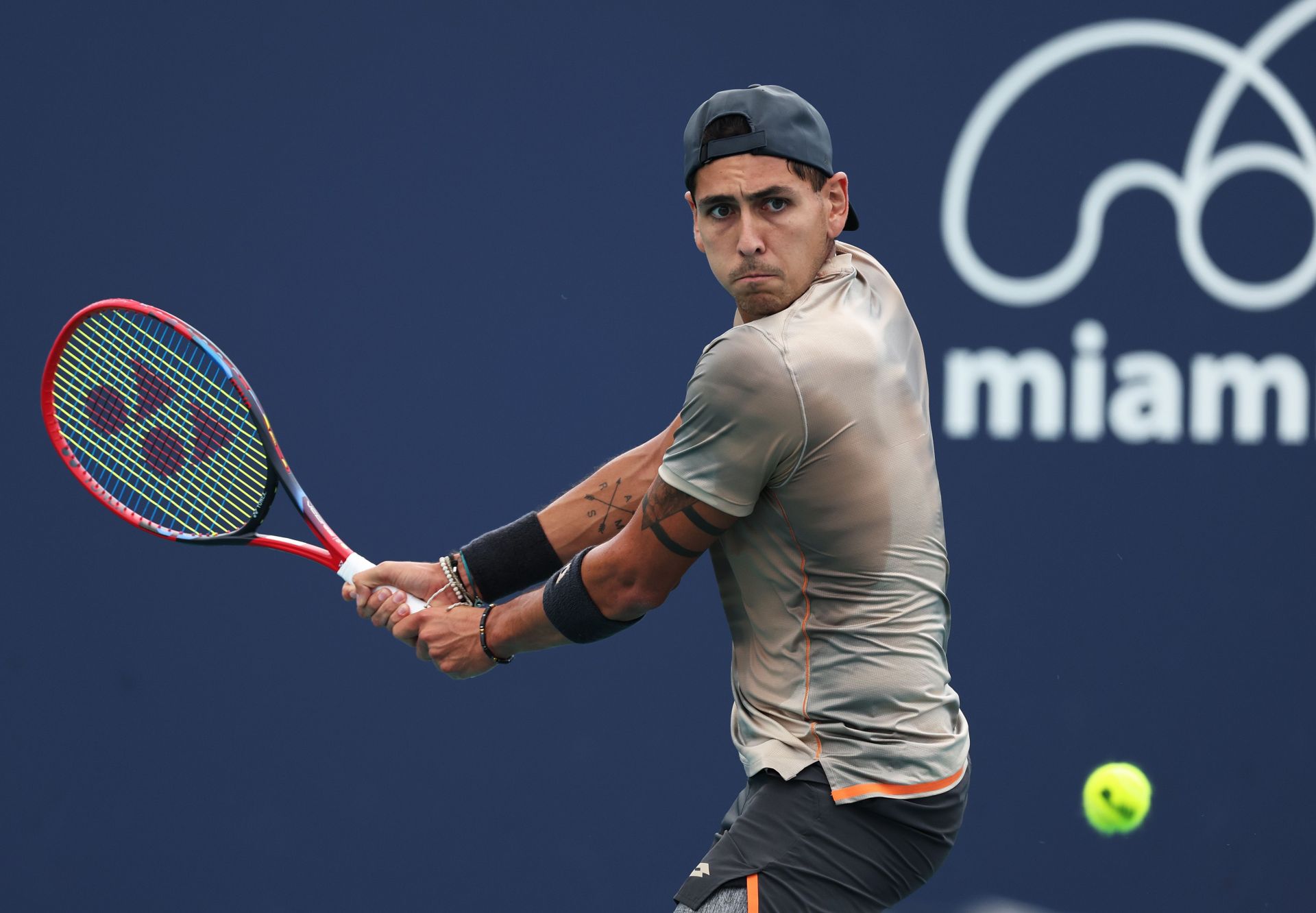 Alejandro Tabilo at the 2024 Miami Open.