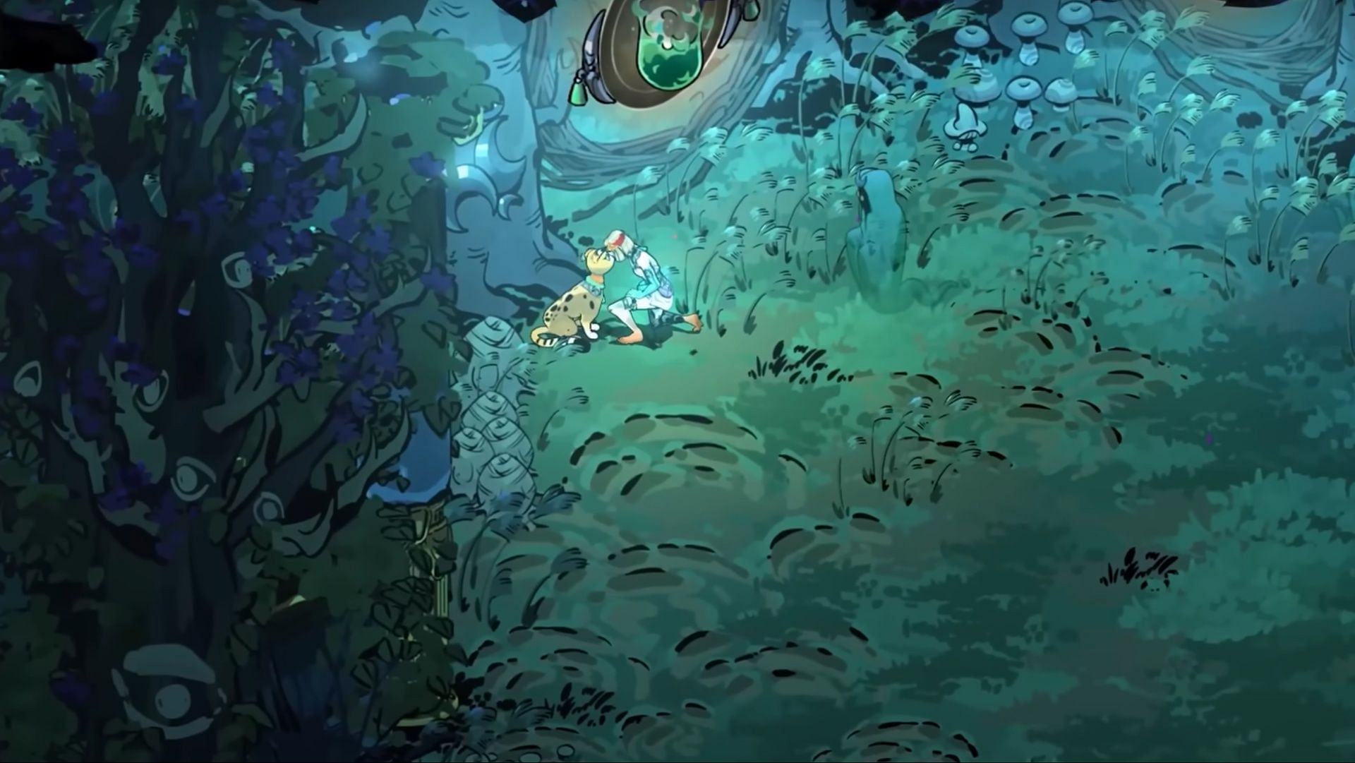 Erebus&#039;s hidden glade will be your starting point to unlock Familiars in Hades 2 (Image via Supergiant Games)