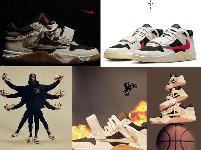 Travis Scott x Ye preview Nike x Jordan CJ1 T-REXX sneakers: Launch information and features explored