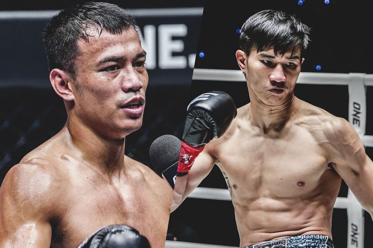 Sitthichai Sitsongpeenong (left) and Tawanchai PK Saenchai (right) | Image credit: ONE Championship