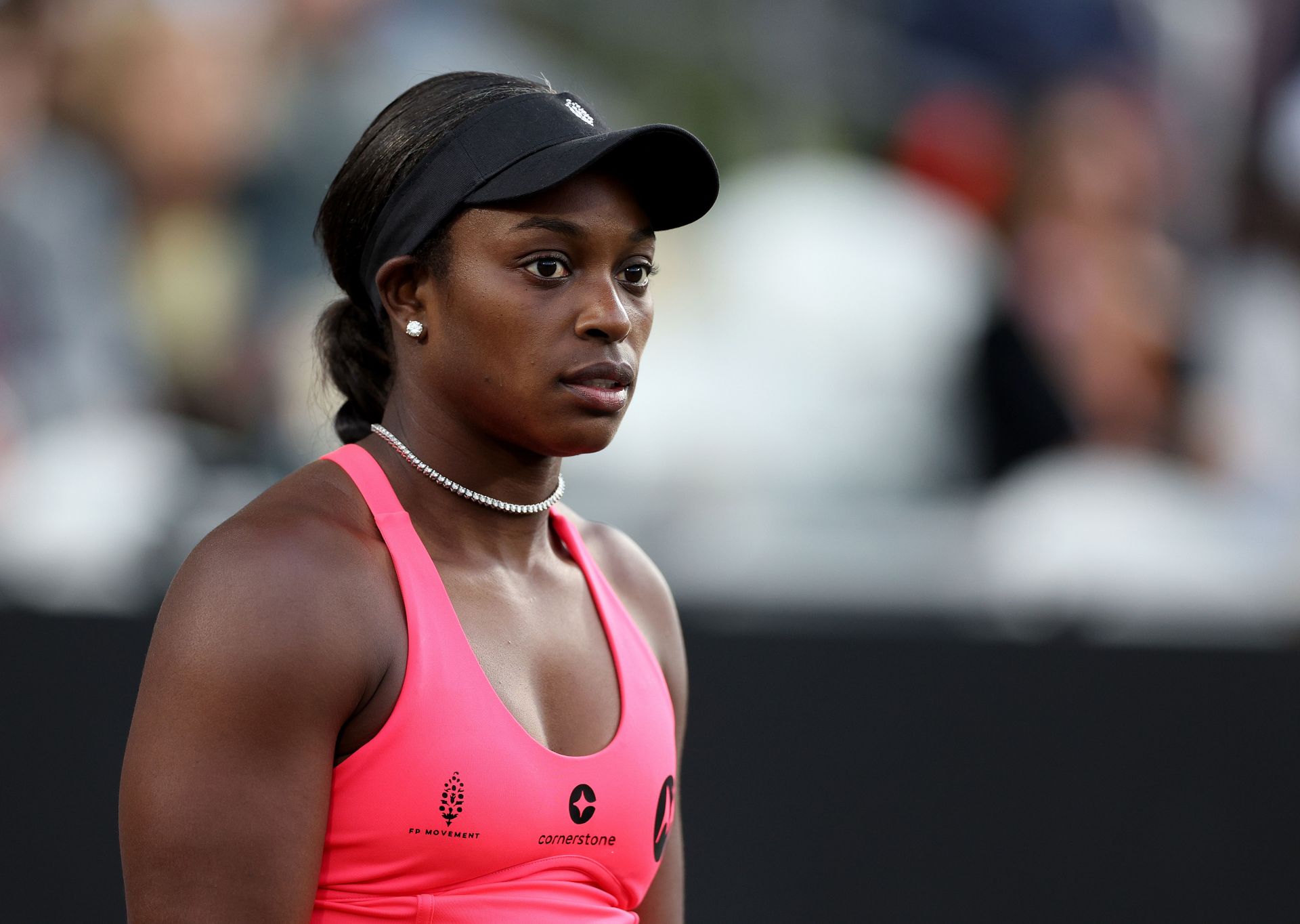 Sloane Stephens at the 2024 Charleston Open.