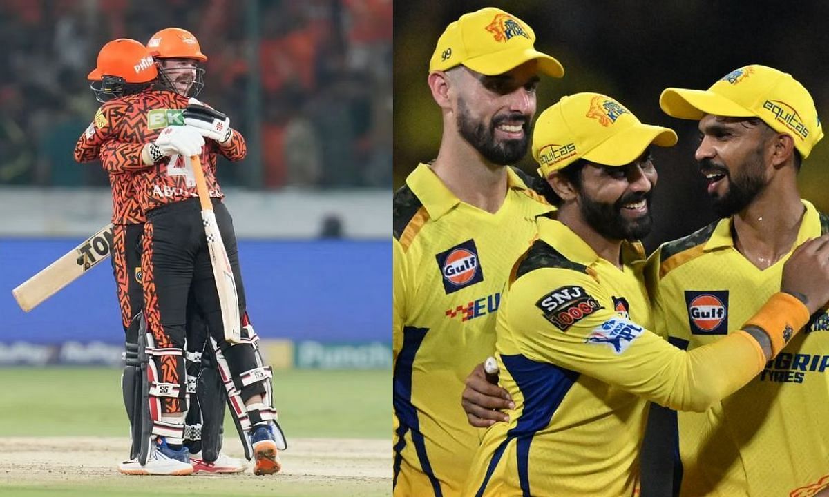 CSK और SRH के बीच टॉप-2 में जाने की होड़ (Photo Credit - IPLT20)