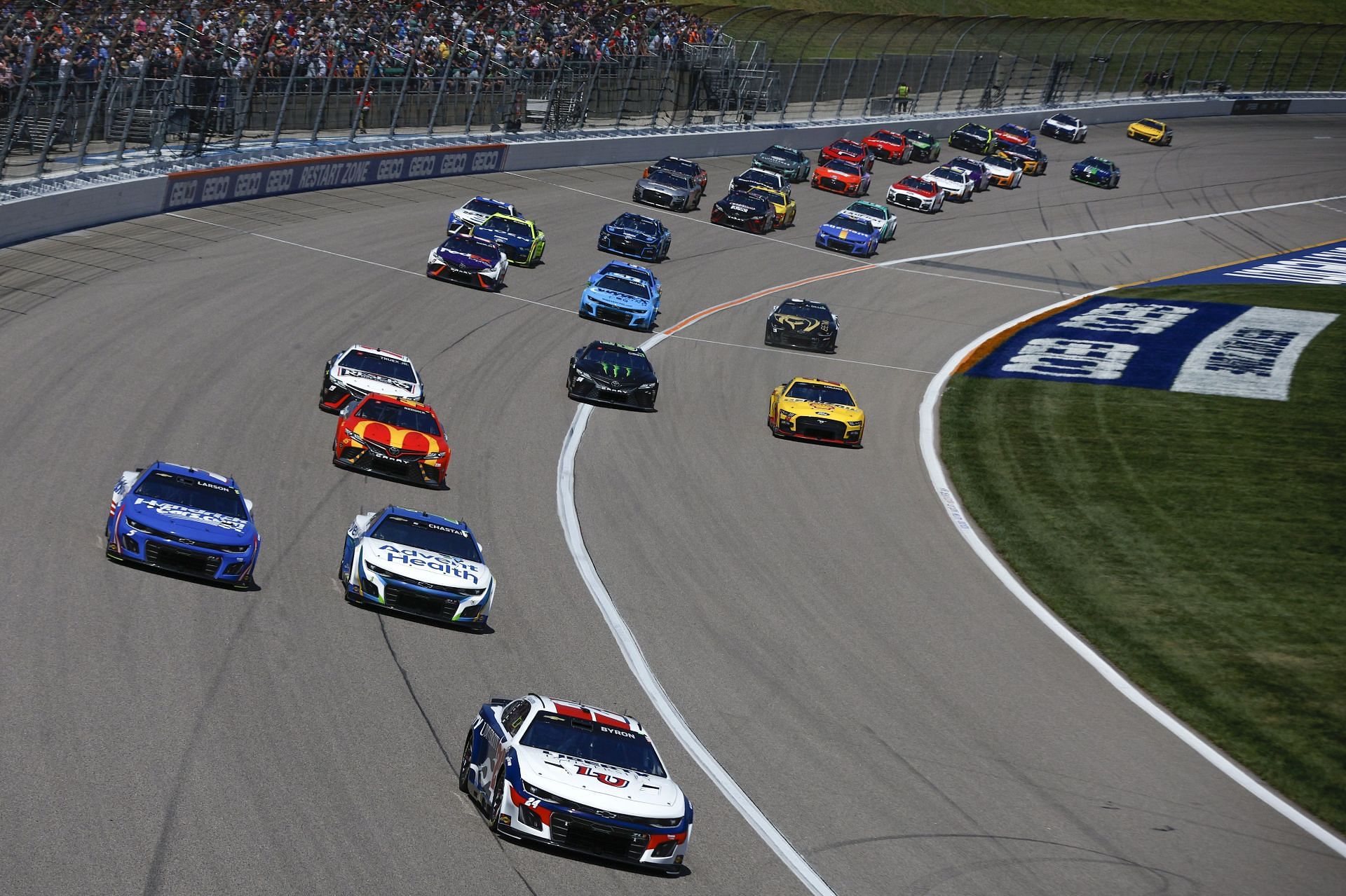 NASCAR 2024: Qualifying order for the AdventHealth 400 at Kansas Speedway