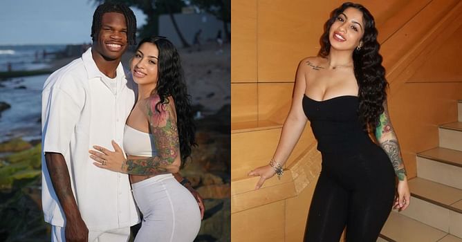 "That picture is so cute, cuz you're fat": Colorado star Travis Hunter's fiancee Leanne reacts to WR's snap on IG