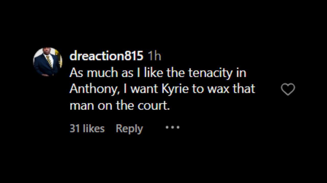 NBA fans comment on Anthony Edwards and Kyrie Irving matchup