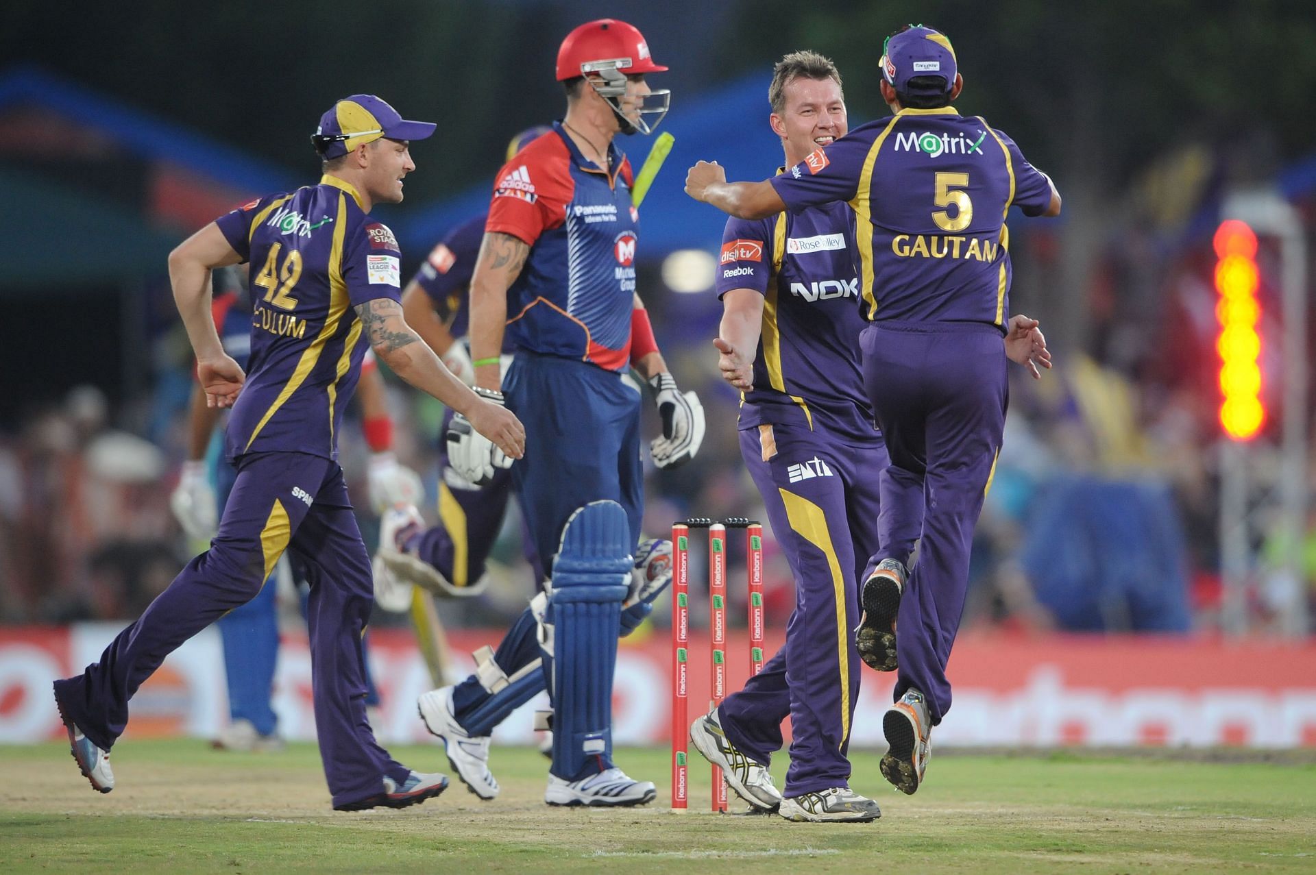 CLT20 2012 Match 2 Group A - Kolkata Knight Riders v Delhi Daredevils