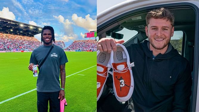 "I'm telling you bro it's gonna be freaking tough": Travis Hunter on making "online dynasty" with Quinn Ewers after college football 25 release