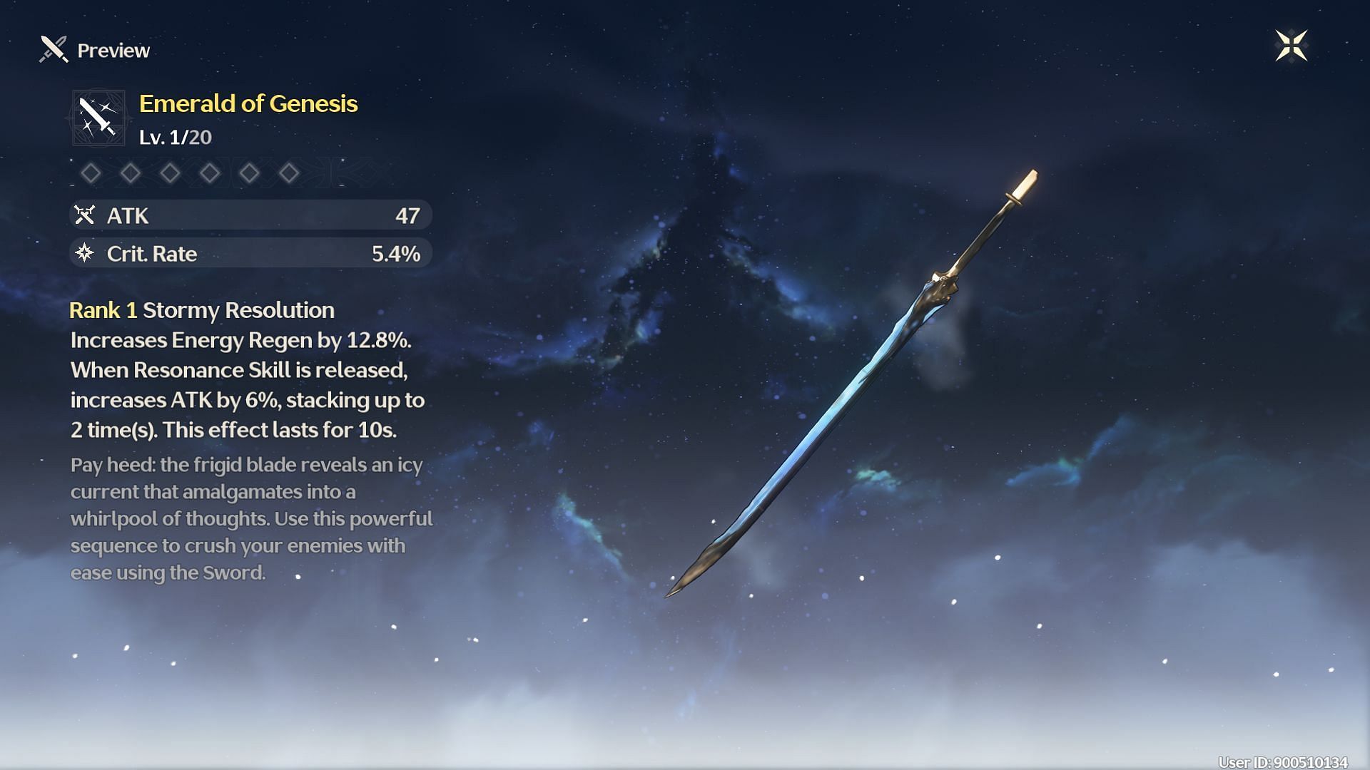 Emerald of Genesis is Danjin&#039;s best weapon (Image via Kuro Games)