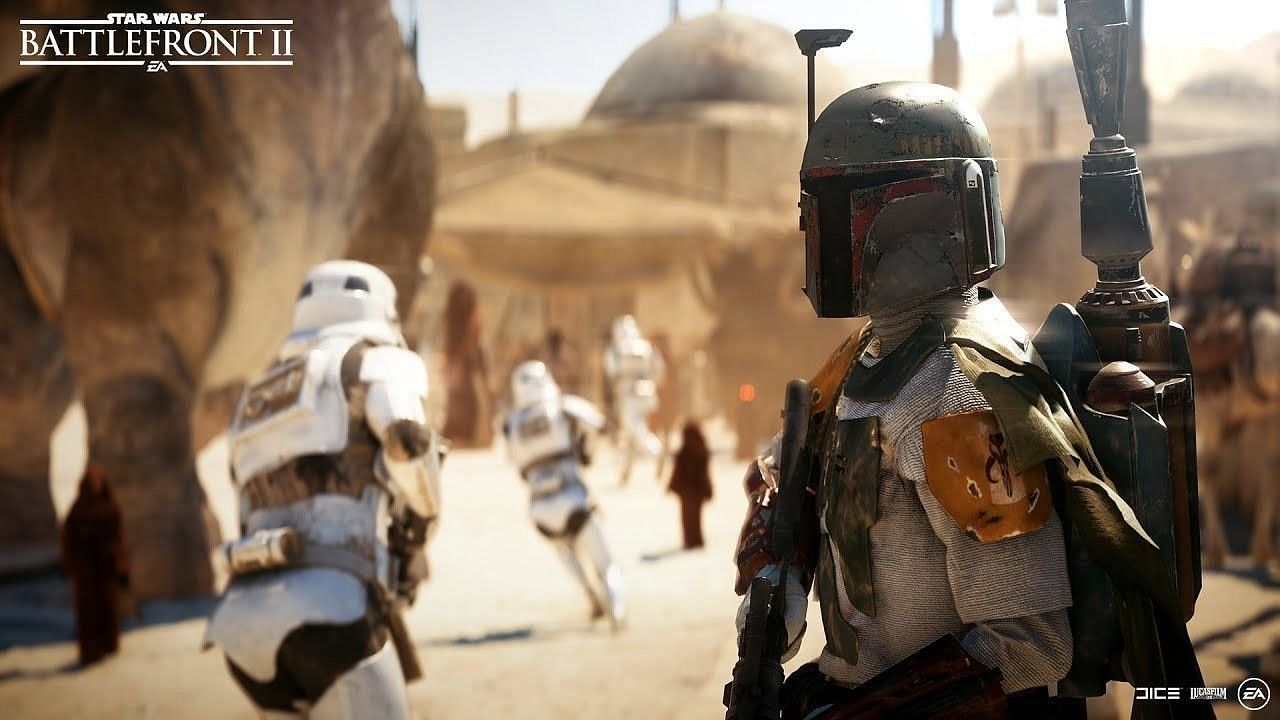 Battlefront II is a sequel of the 2015 reboot and is featured in the Days of Play sale (Image via Electronic Arts)