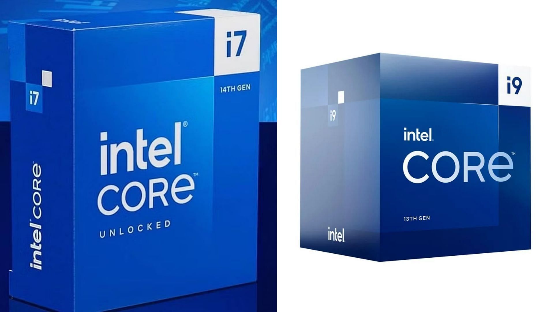 Intel Core i7-14700K vs Core i9-13900: Which is the best choice in 2024? (Image via Intel and Walmart)