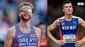 Watch: Josh Kerr breaks 39-year-old British record to defeat rival Jakob Ingebrigtsen in the 'Bowerman Mile' at the Prefontaine Classic 2024