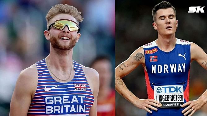 Watch: Josh Kerr breaks 39-year-old British record to defeat rival Jakob Ingebrigtsen in the 'Bowerman Mile' at the Prefontaine Classic 2024
