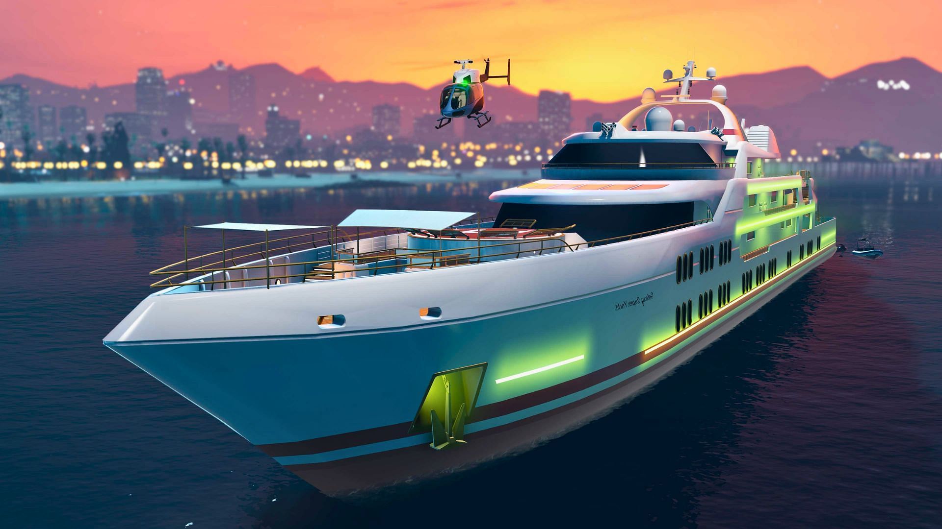 An image of Galaxy Super Yacht (Image via SpecterCody/GTAForums)