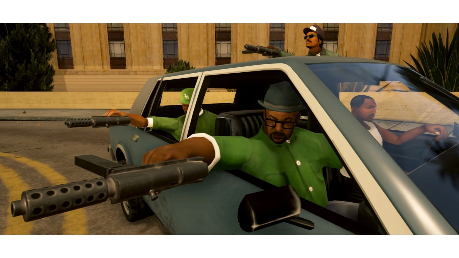 A screenshot from the GTA Trilogy Netflix version (Image via Rockstar Games)