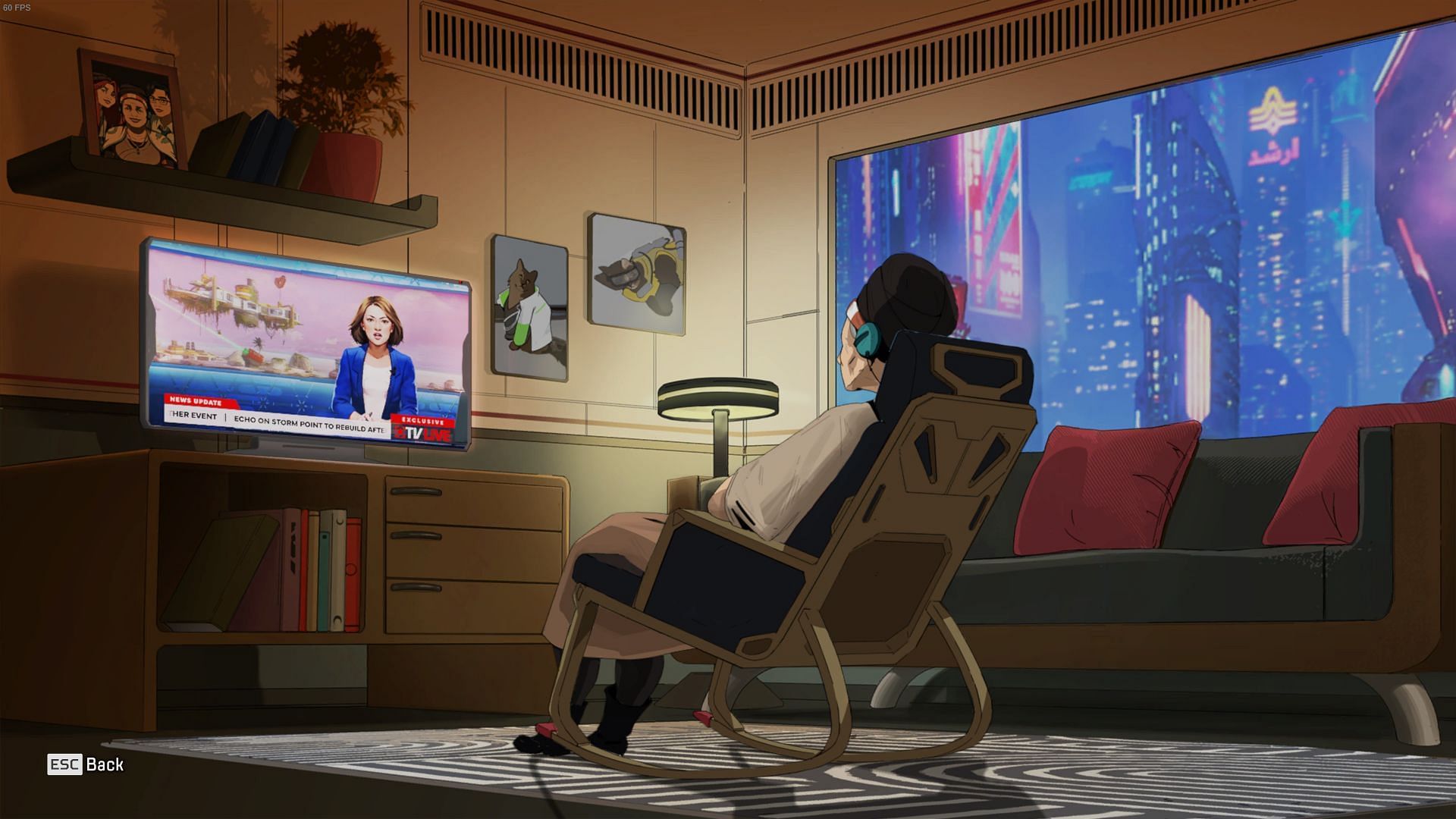 Mystik watching TV (Image via Electronic Arts)