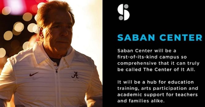 "It's not much different from what we ask our football players to do"- Nick Saban compares Saban Center's vision with his CFB philosophy