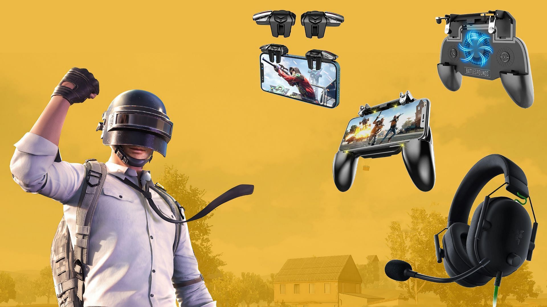 The best gaming accessories for PUBG Mobile (Image via Amazon, 4kwallapaper)