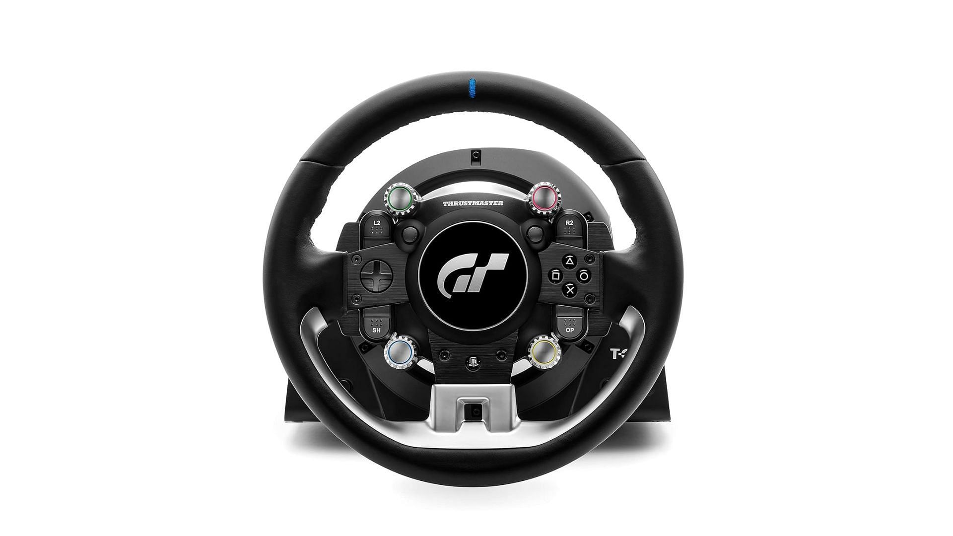 A well-developed steering wheel for gaming (Image via Ubuy/Thrustmaster)