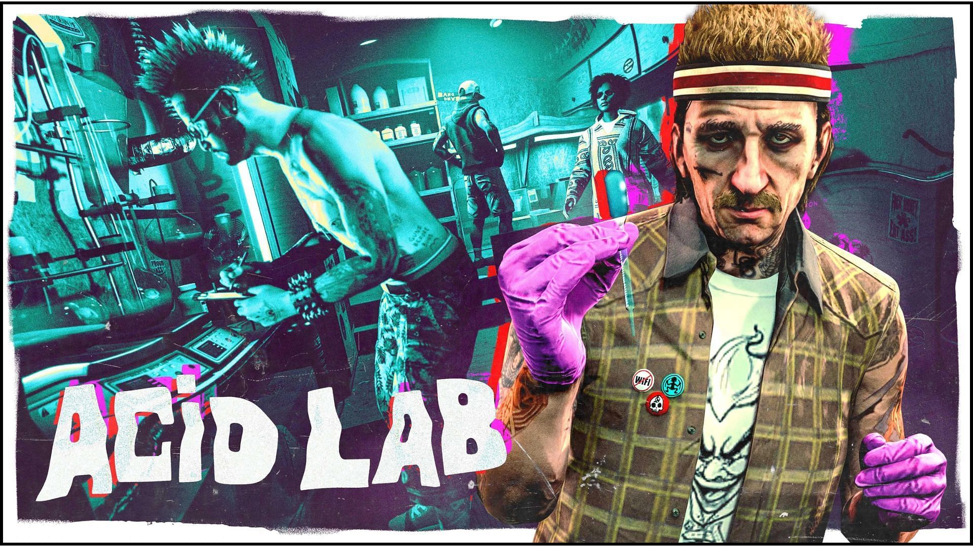 Acid Lab is easy to set up and produce money. (Image via Rockstar Games || GTA Wiki)