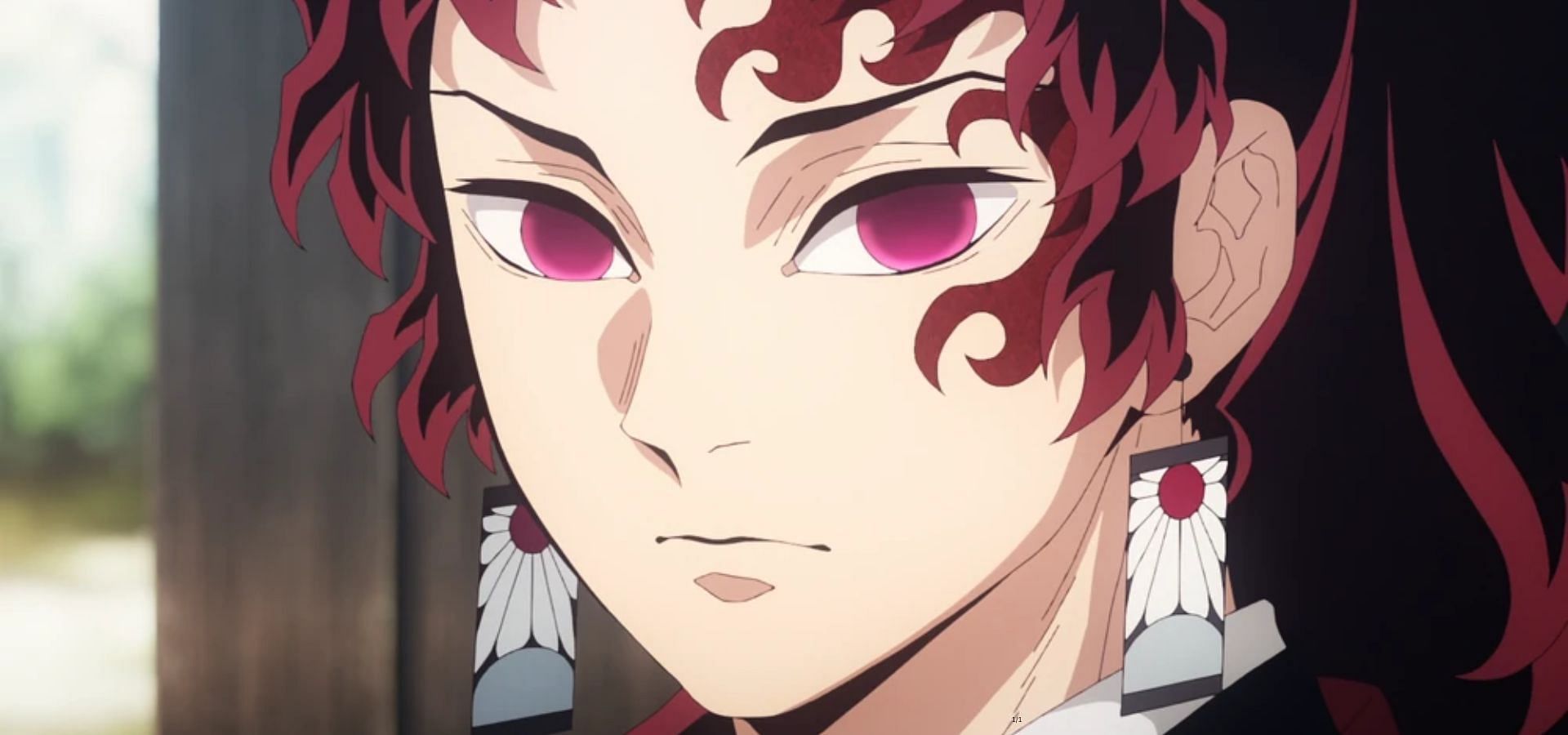 Yoriichi Tsugikuni as shown in anime (Image via Ufotable)