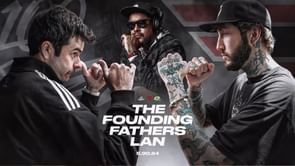 FaZe Banks defeats Nadeshot in Call of Duty 1v1 on OG Modern Warfare 2 during the Founding Fathers LAN event