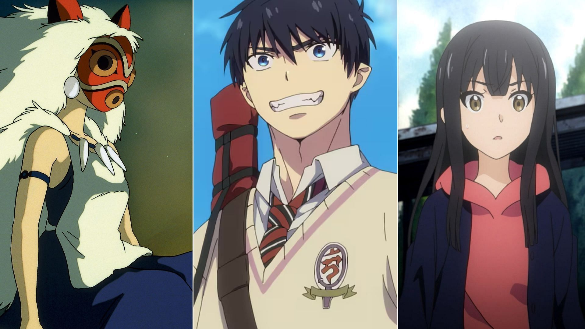 Princess Mononoke, Blue Exorcist, Selector Infected WIXOSS