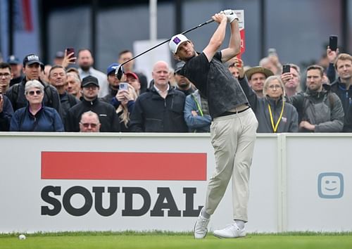 Thomas Pieters at the Soudal Open on the DP World Tour