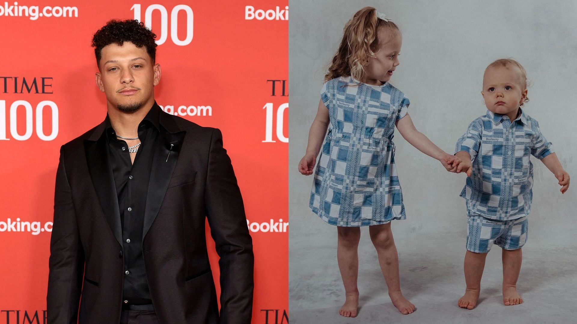 Patrick Mahomes thinks his children Sterling Skye and Bronze would be great soccer players