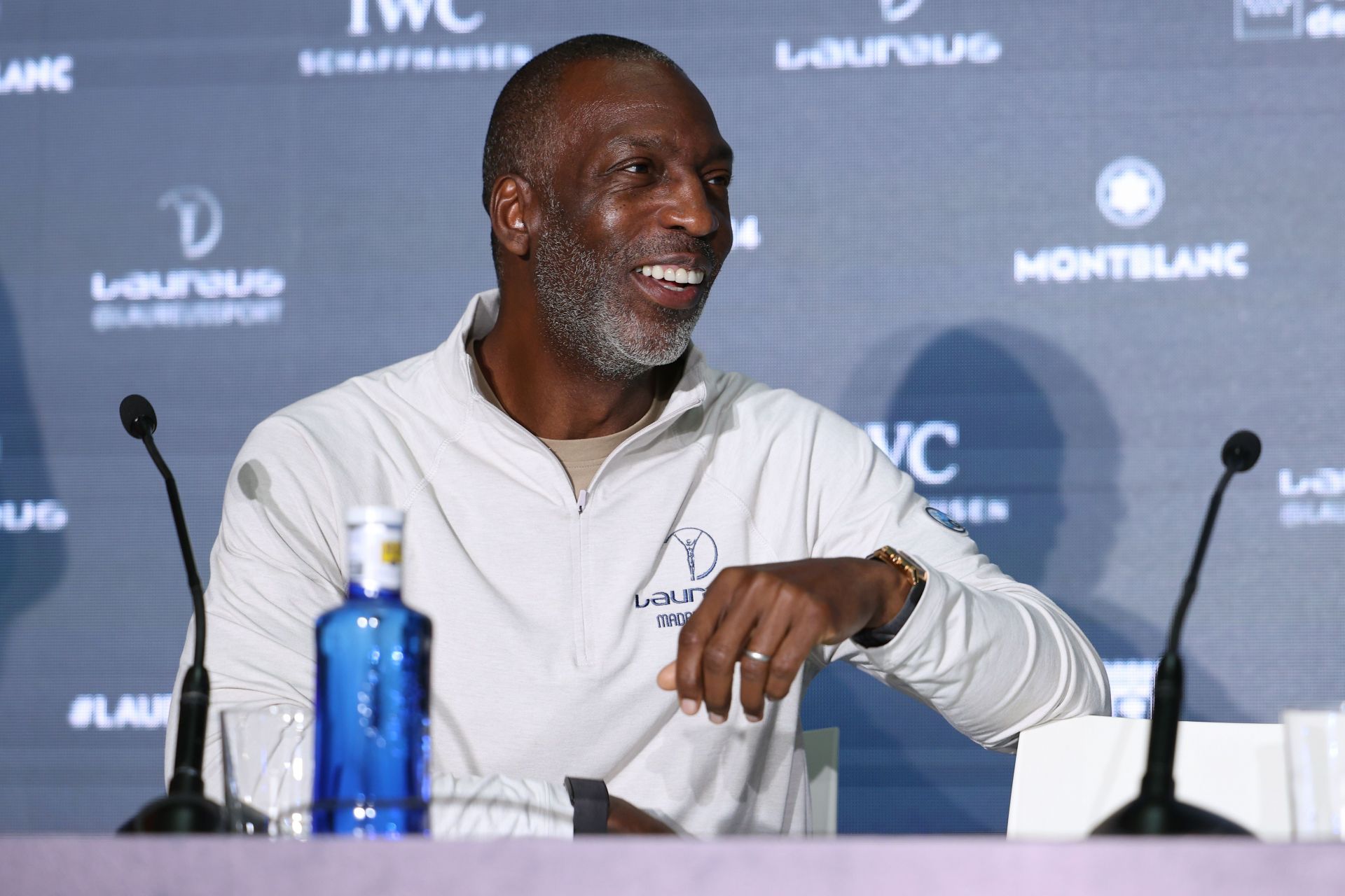 Michael Johnson at Laureus World Sports Awards Madrid 2024