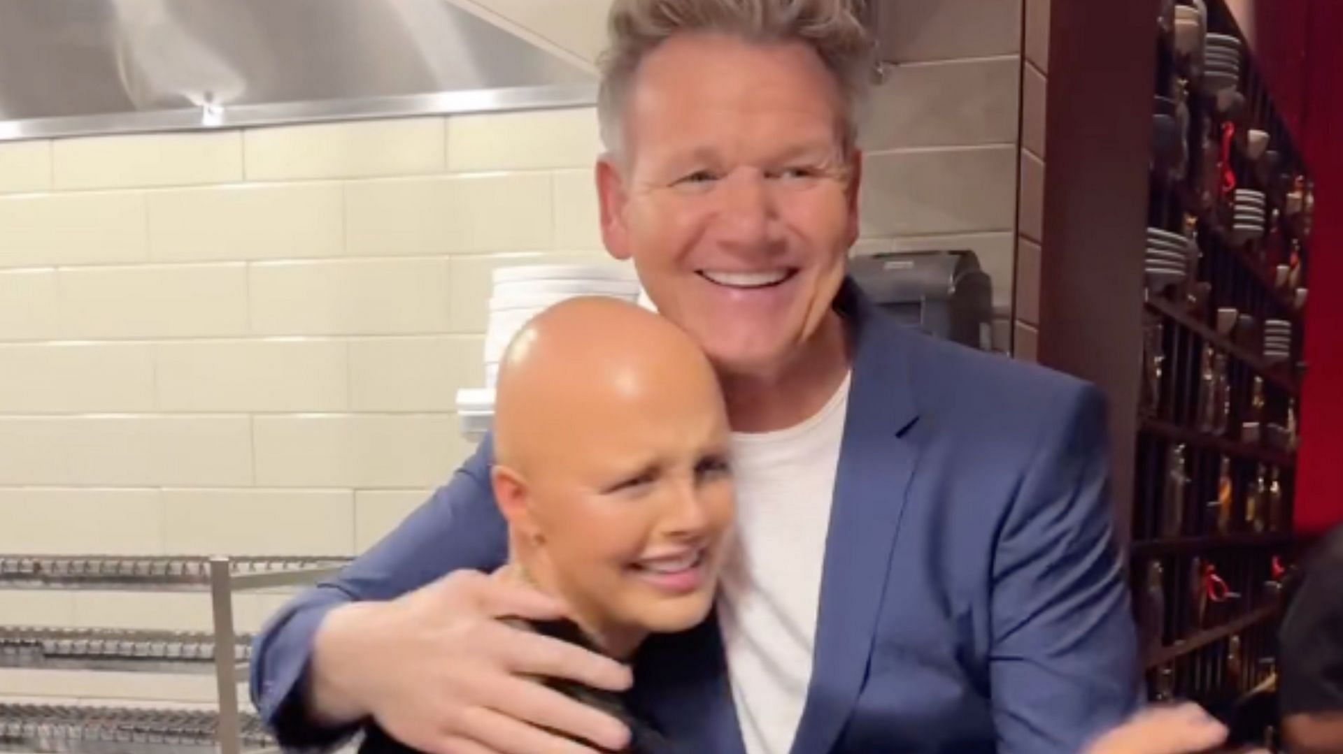 Maddy Baloy and Gordon Ramsay (Image via Instagram/@gordonramsay)