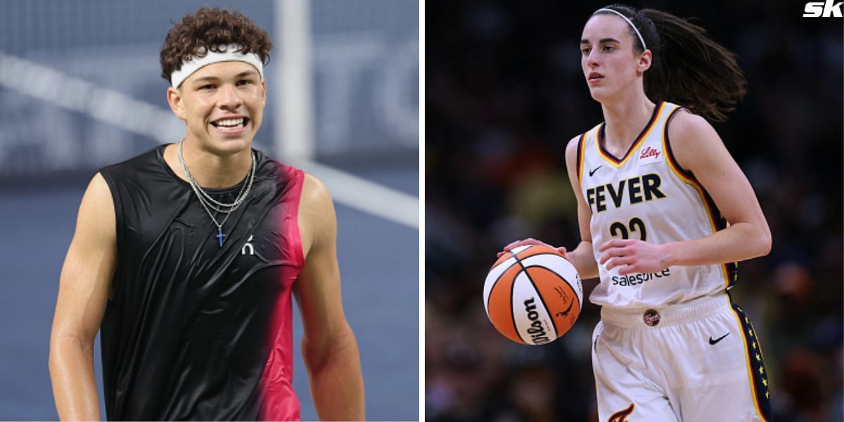 Ben Shelton (L) and Caitlin Clark (R) [Source: Getty Images]